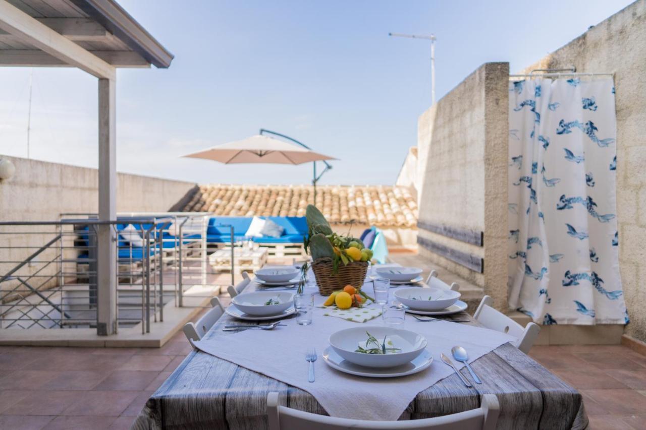 Casa Lina Con Terrazza Villa Canicattini Bagni Buitenkant foto